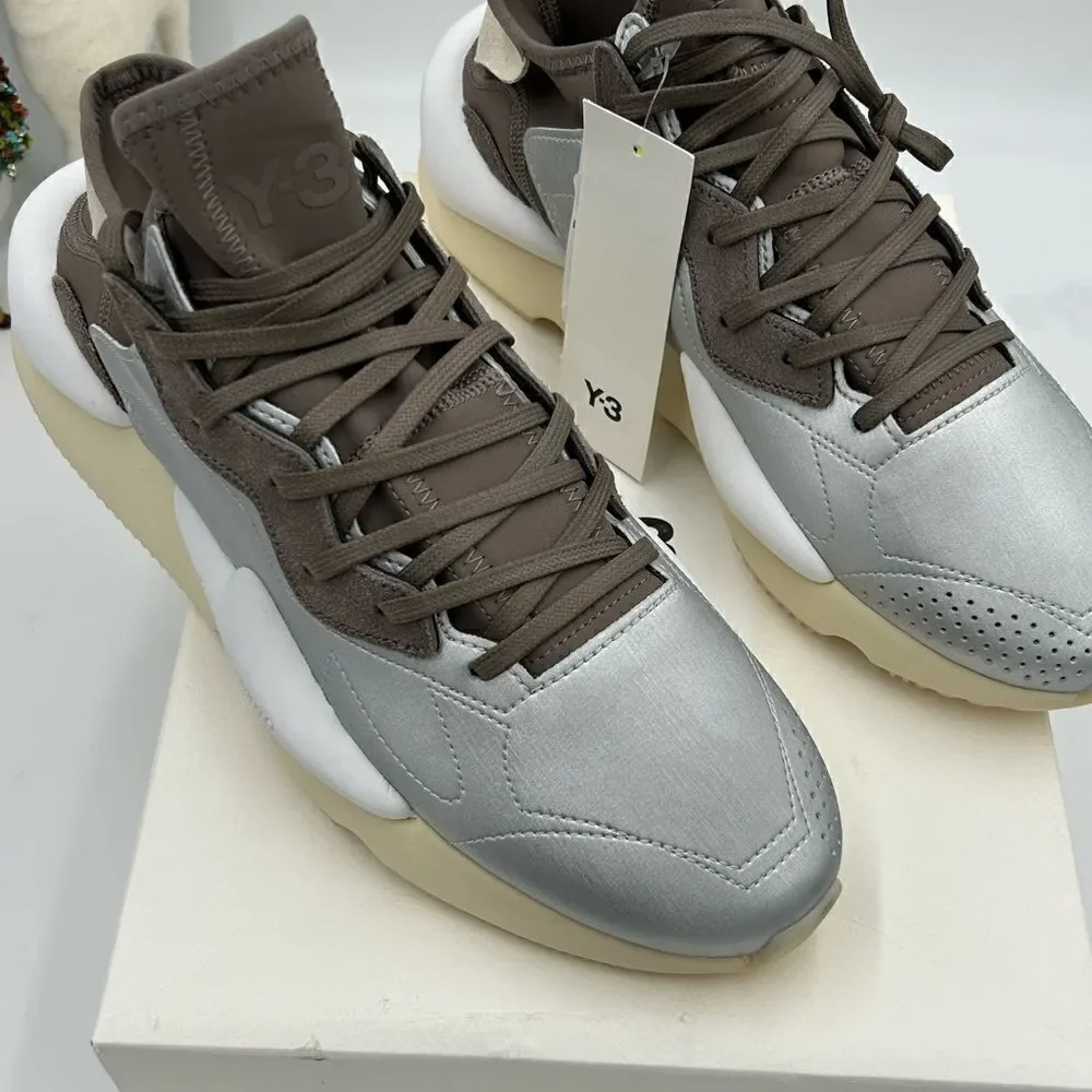 Men’s Adidas Y – 3 kaiwa silver metallic sneaker size 11.5 US